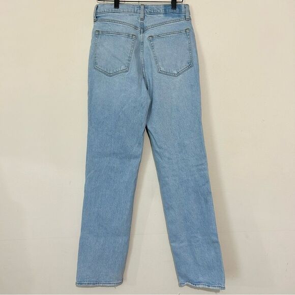Abercrombie & Fitch The 90s Straight Ultra High Rise Denim Jeans SIZE 28/6 - Picture 5 of 8